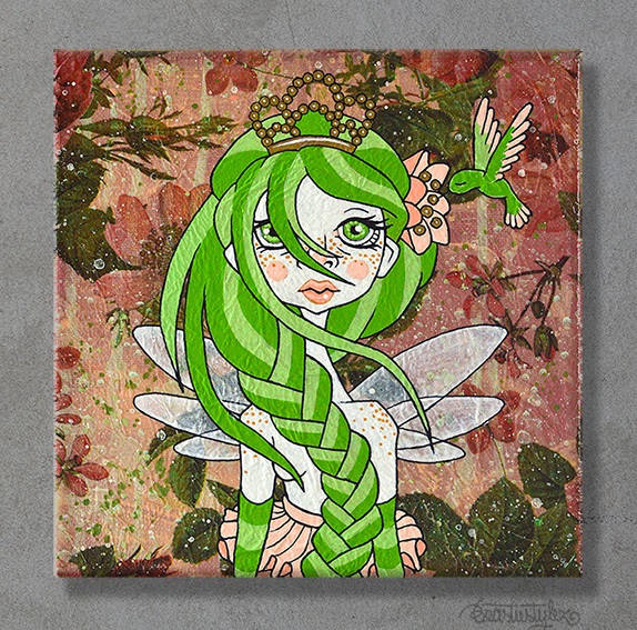 &quot;Lil Green Bird Fairy&quot;